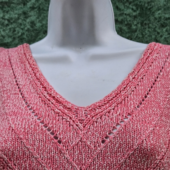Sigrid Olsen Coral Knit Tank Top - Picture 2 of 8